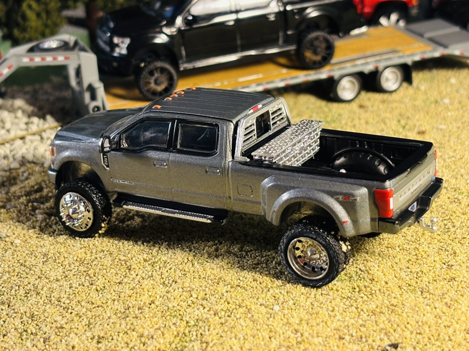 1/64 Greenlight/m2 3D Printed Alcoas 16mm (Rim And Tires) No Truck