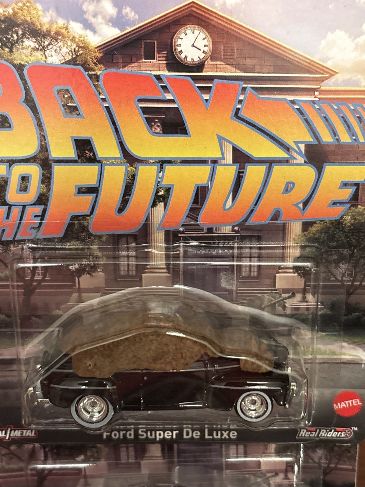 Hot Wheels Premium Retro Back to The Future Ford Super Deluxe