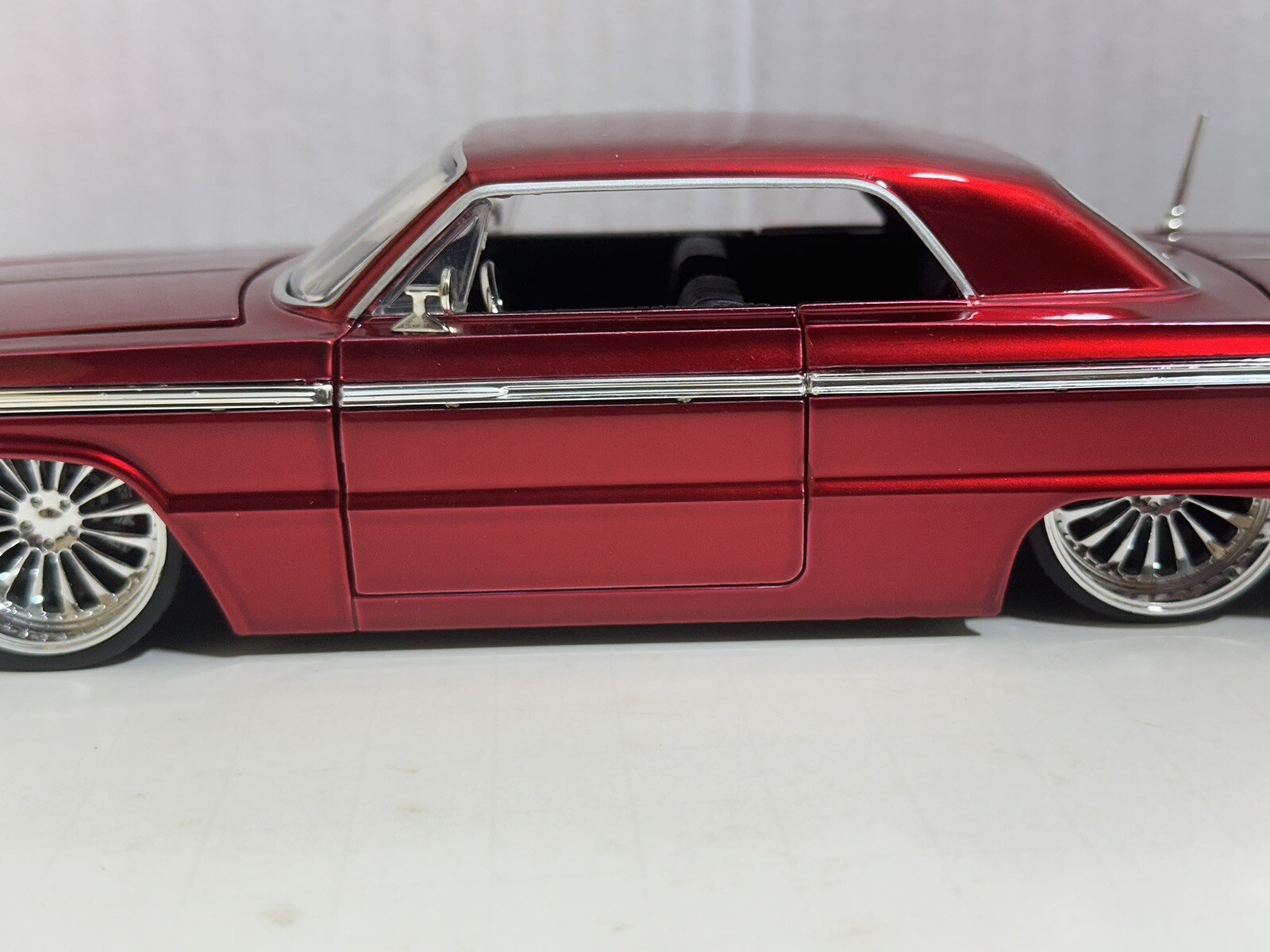 JADA BTK 1964 CHEVY IMPALA RED 1:24 DIECAST MODEL CAR NEW NO BOX