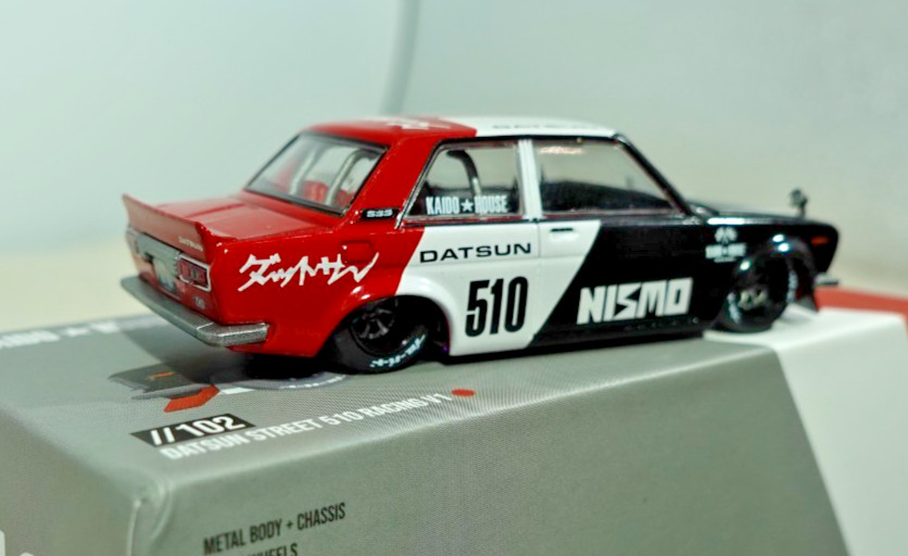 Kaido House Mini GT Datsun Street 510 Racing V1 1/64