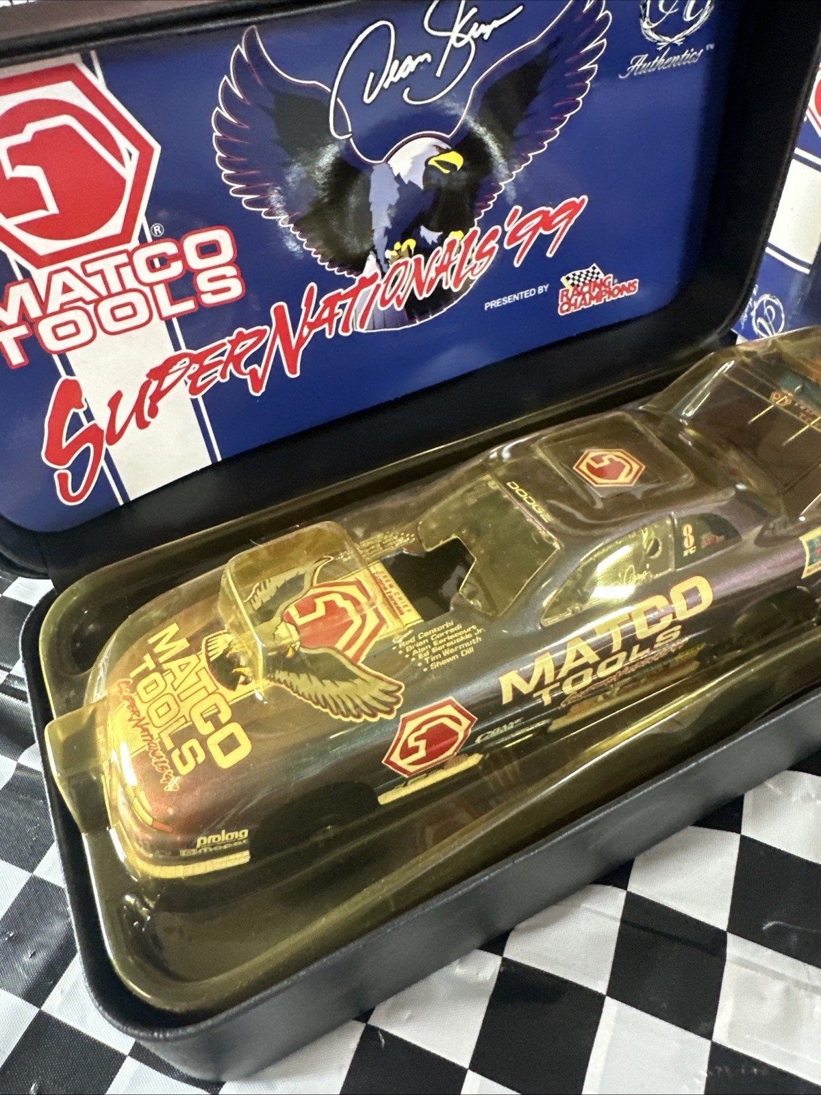 Dean Skuza 1999 Matco Tools Nitro Funny Car Autographed 1/24