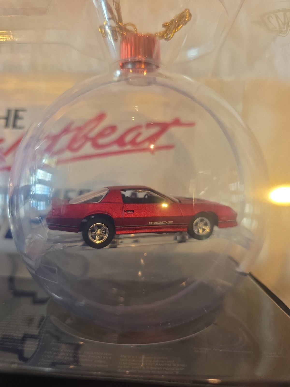 2022 1985 Chevrolet Camaro IROC-Z Christmas Ornament Walmart Exclusive 1/64 Set