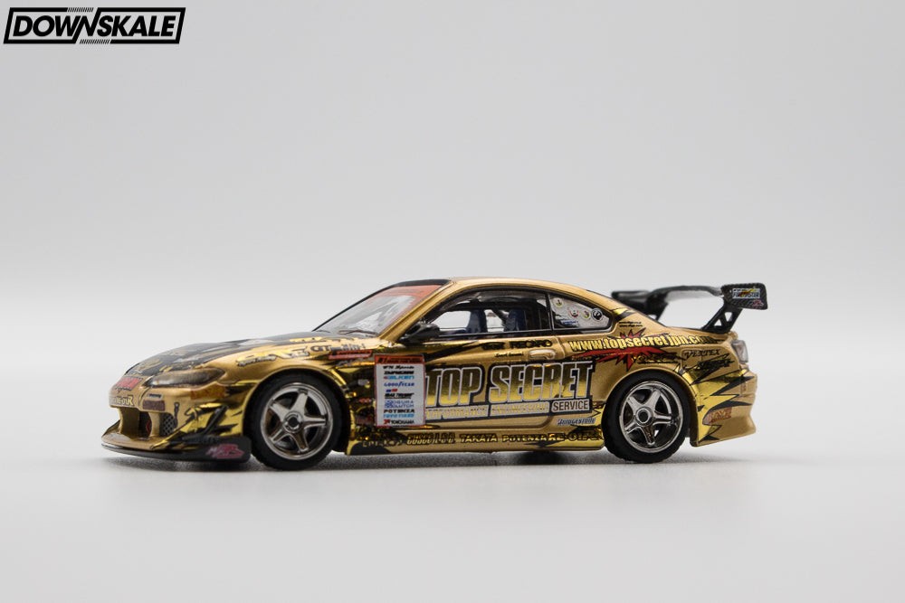 Inno64 Nissan Silvia S15 Top Secret Gold D1 Grand Prix Series Champion 2004