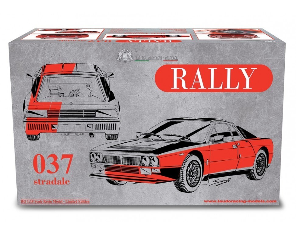 LAUDORACING-MODELS 1:18 Lancia 037 Rally Stradale 1982 LM185A