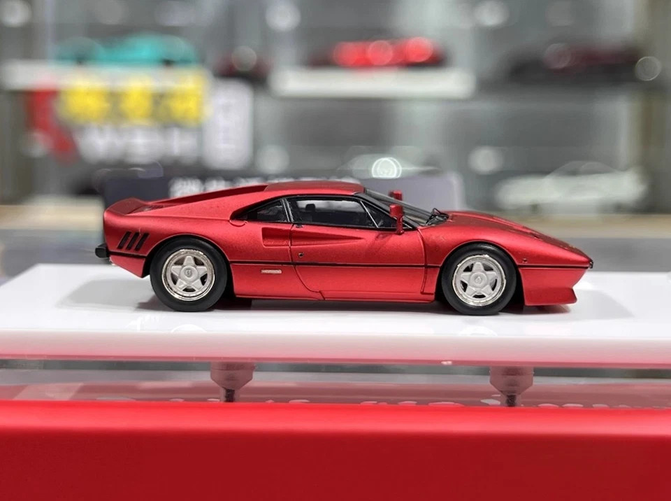 1:64 DMH Rosso Corsa (Red) 1984 288 GTO Racing Sports Model Diecast Resin Car