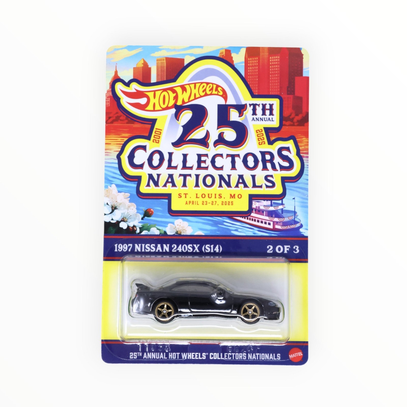 Hot Wheels 1997 Nissan 240SX (S14) 2/3 – 2025 Collectors Nationals A