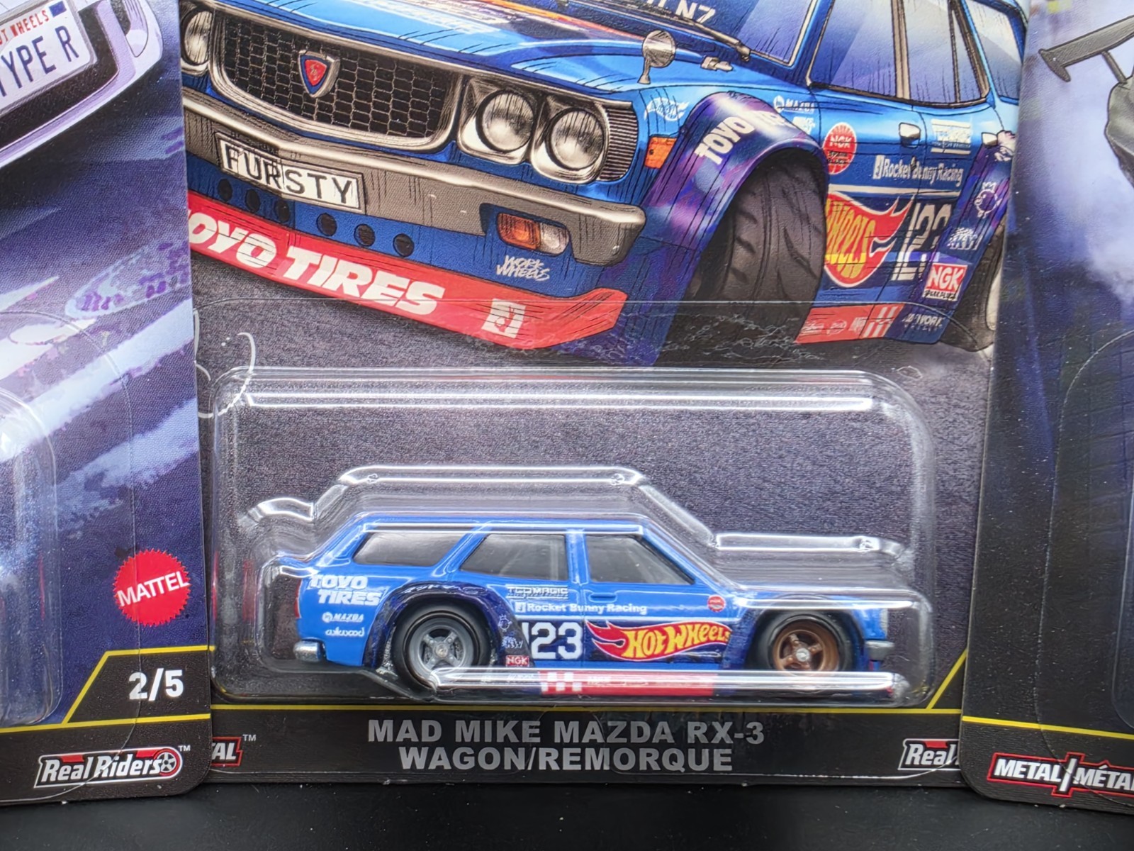 Hot Wheels 2025 Car Culture M Case Ronin Run II Set of 5 Cars FPY86-961M