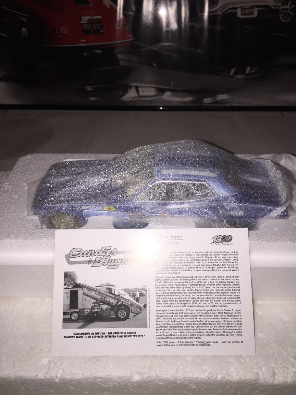 1320 THE FLOPPERS 1970 PLYMOUTH CUDA “CANDIES & HUGHES” **VERY RARE/READ DESCRIP