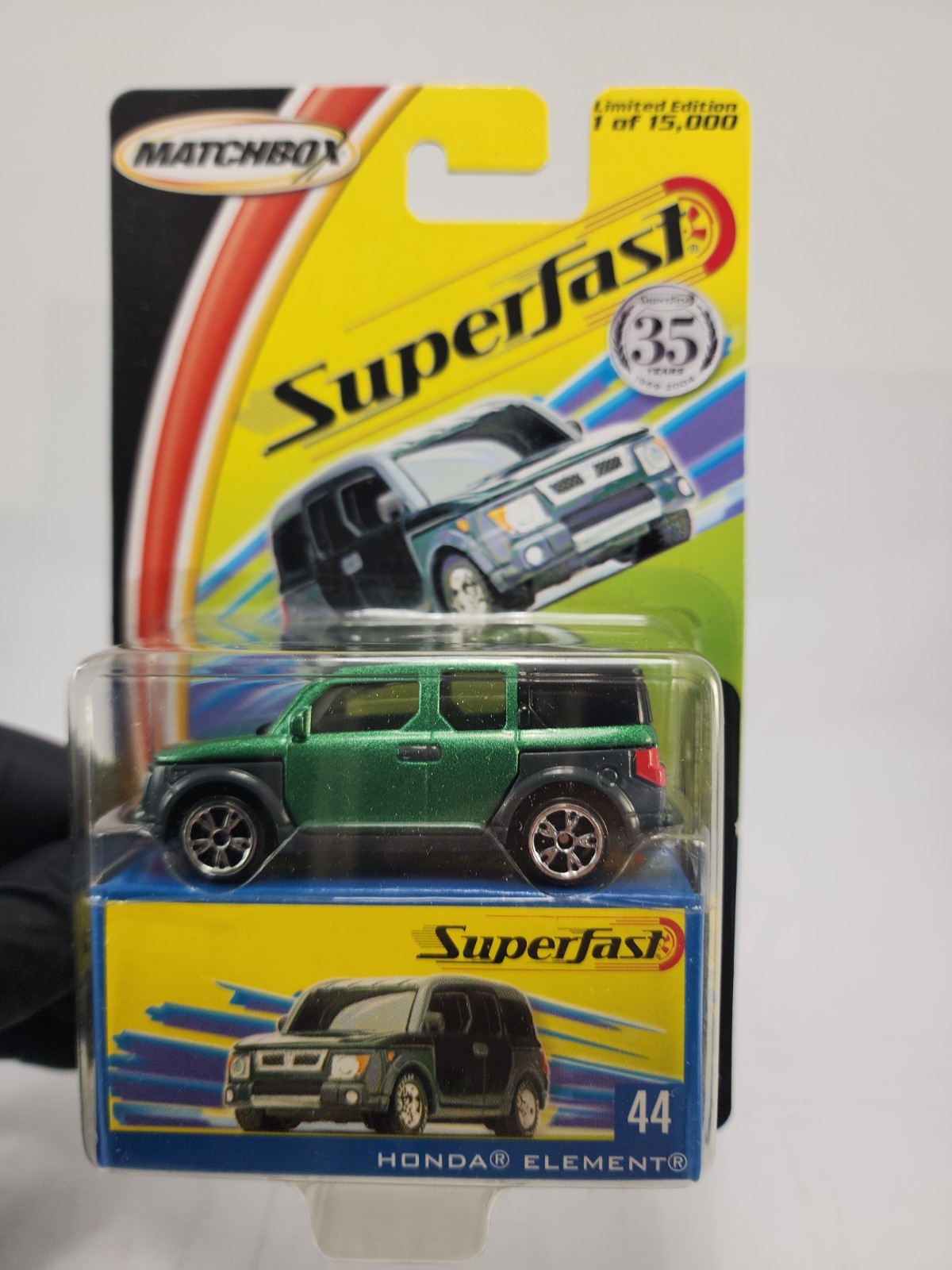 Matchbox ULTRA RARE COLOR Honda Element Superfast Green & Gray 2004 New
