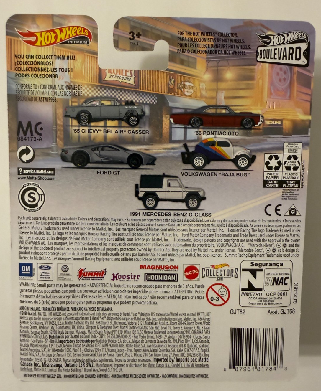 2020 Hot Wheels Boulevard “Hoonigan” 55 Chevy Bel Air Gasser New