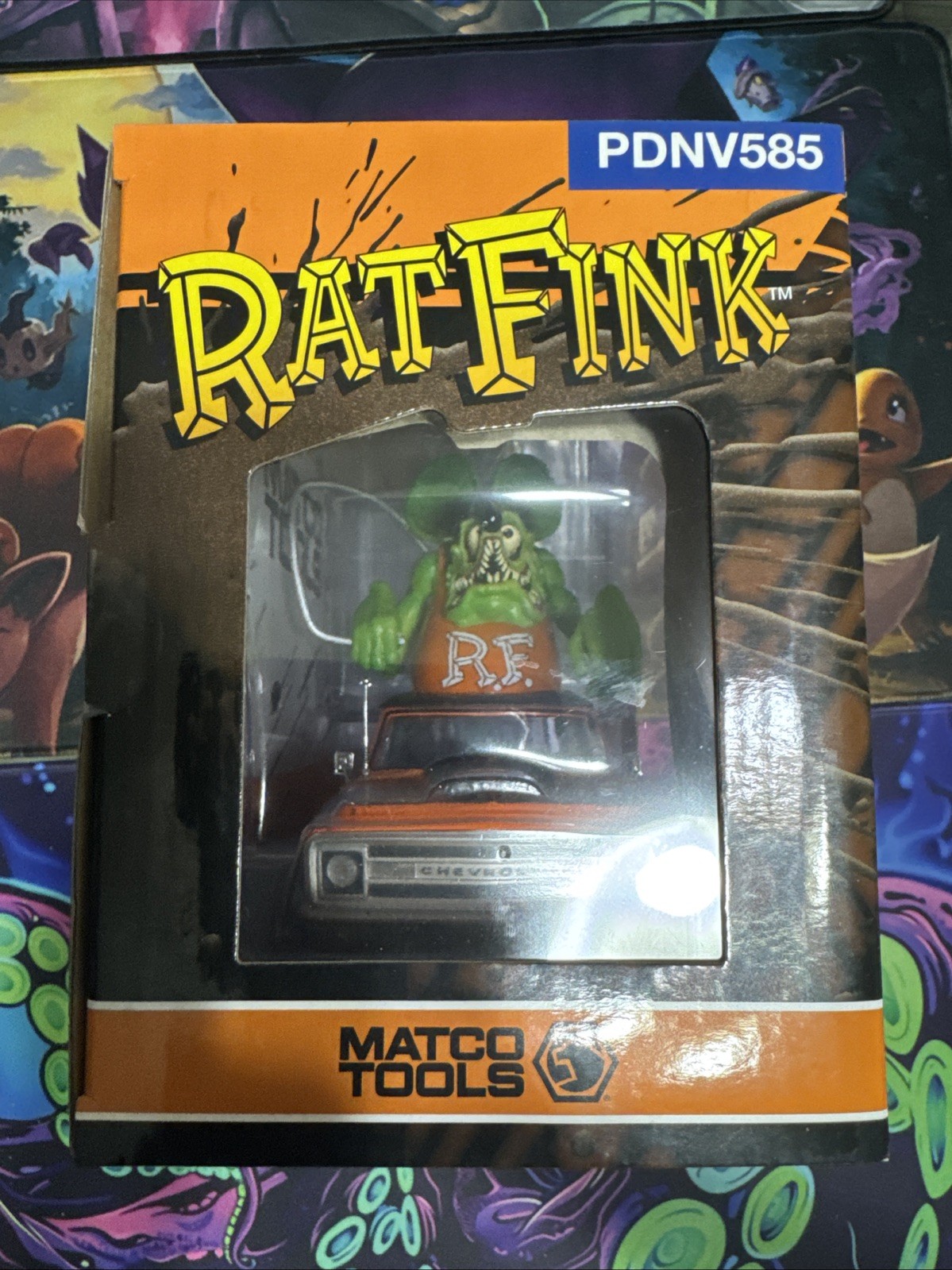 Rare/HTF 1:24 Scale MATCO TOOLS 1969 CHEVY BLAZER “RAT FINK” PDNV585 – 2020 TOMY
