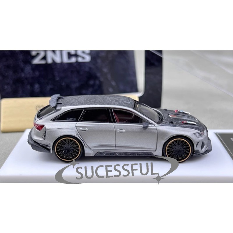 Top TOP64RS6 1/64 RS6 2NCS Wagon Racing Sports Metal Diecast Model Car