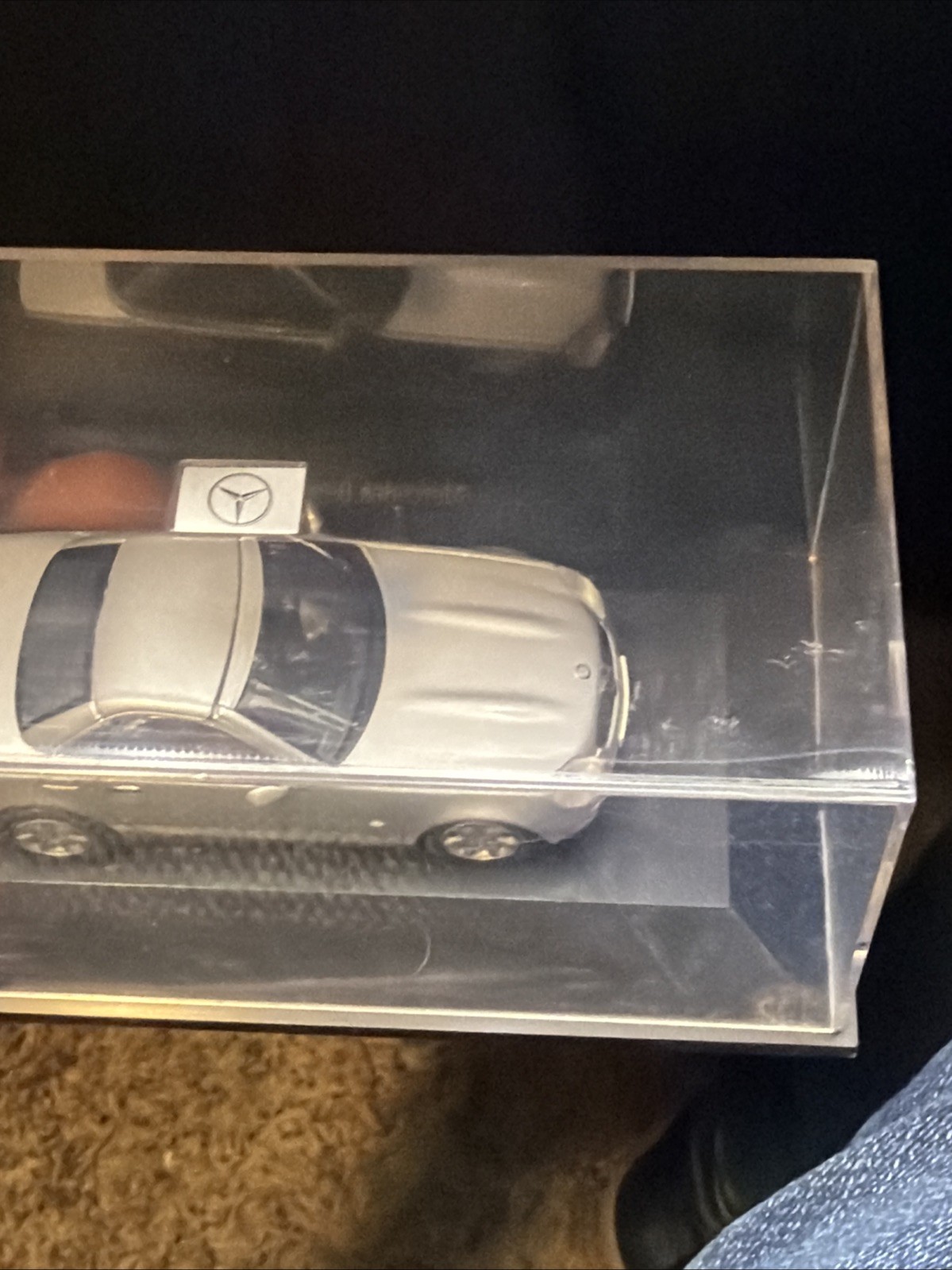 Herpa 1/43 Mercedes Benz SLK 230 Grey. With Hard Top.