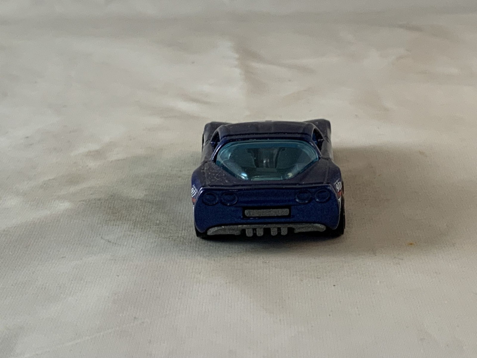 Hot Wheels C6 Corvette 2011 Main Street Blue PR5s