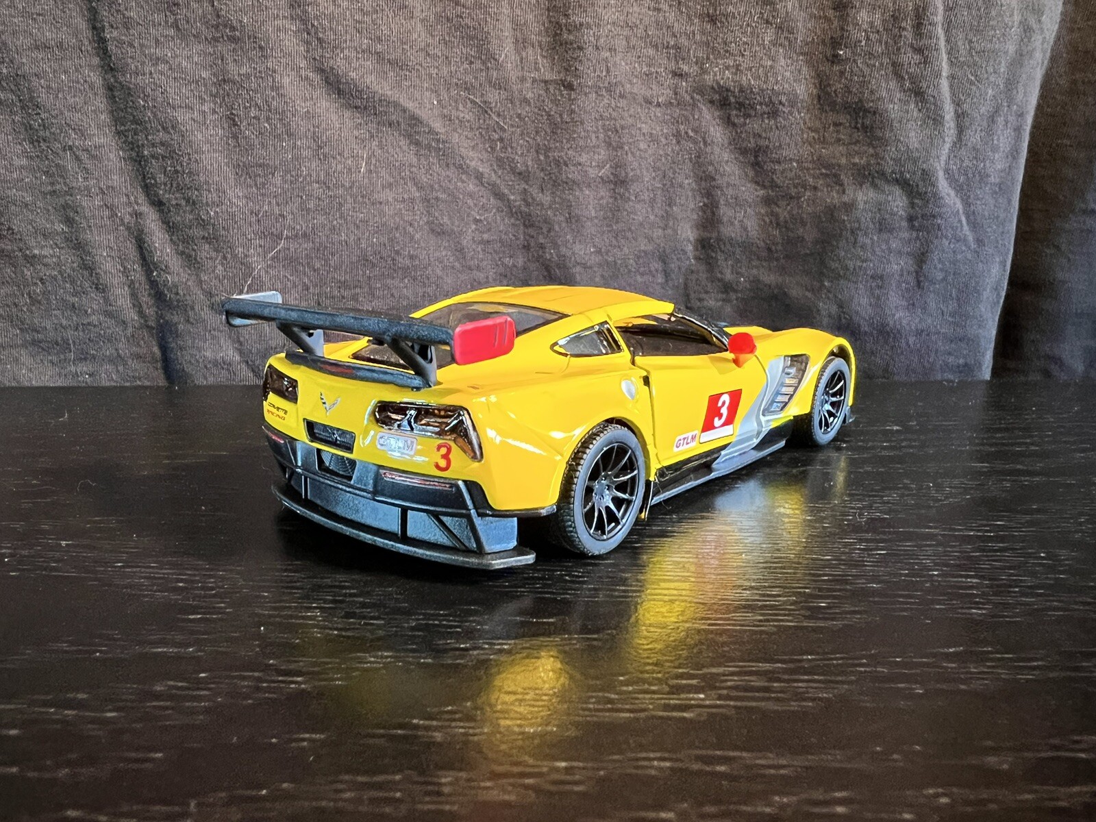 2016 Chevrolet Corvette C7 R Diecast 1:36 Scale 5” Toy Race Car IMSA GTLM Chevy