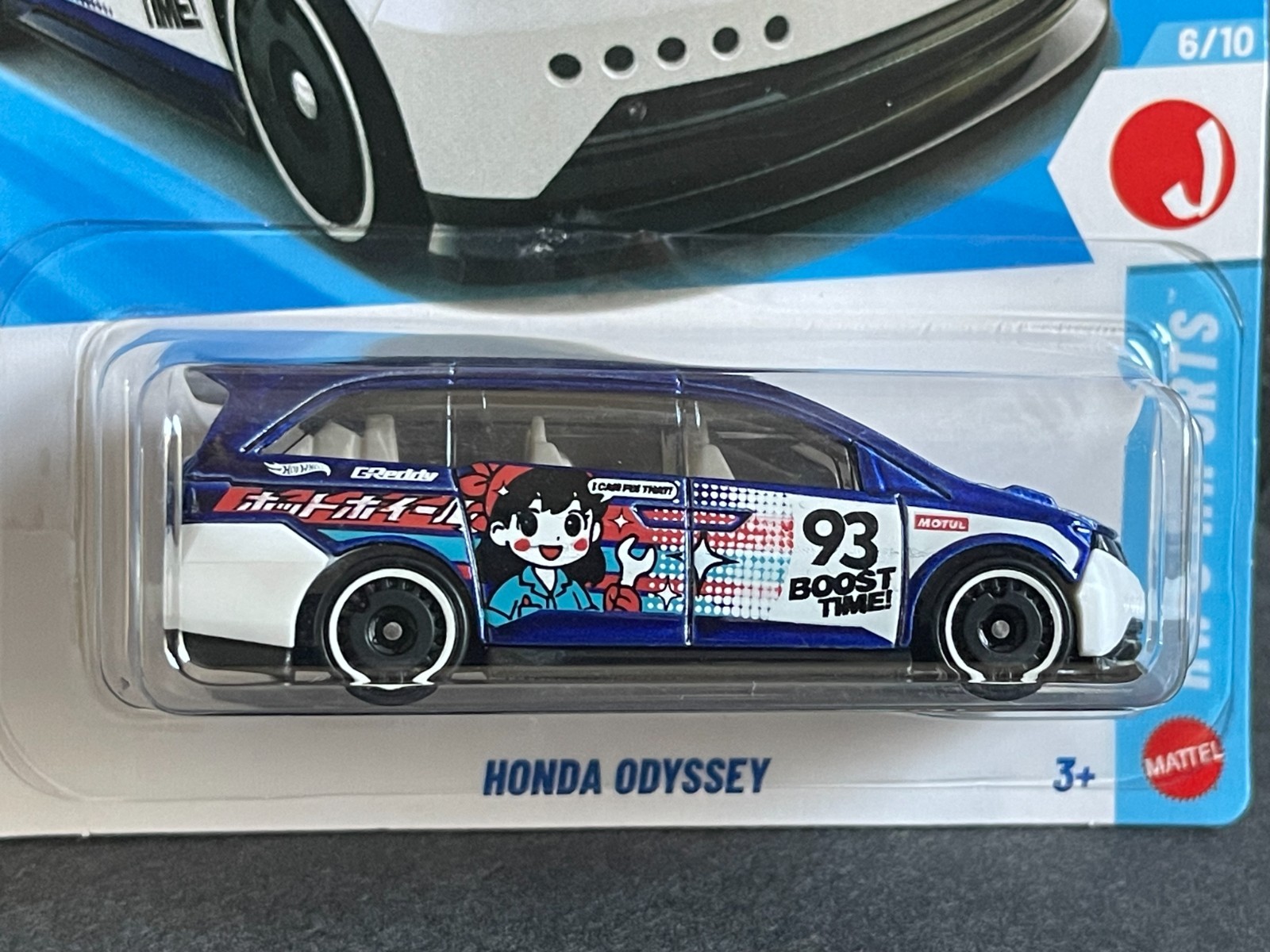 2026 Hot Wheels 💙 HONDA ODYSSEY 💙 HW J-Imports Series #149 Blue ~ LOT of 2