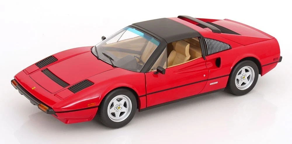 KK Scale Models 1982 Ferrari 308 GTS QV US-Version Red LARGE CAR 1:12*New!