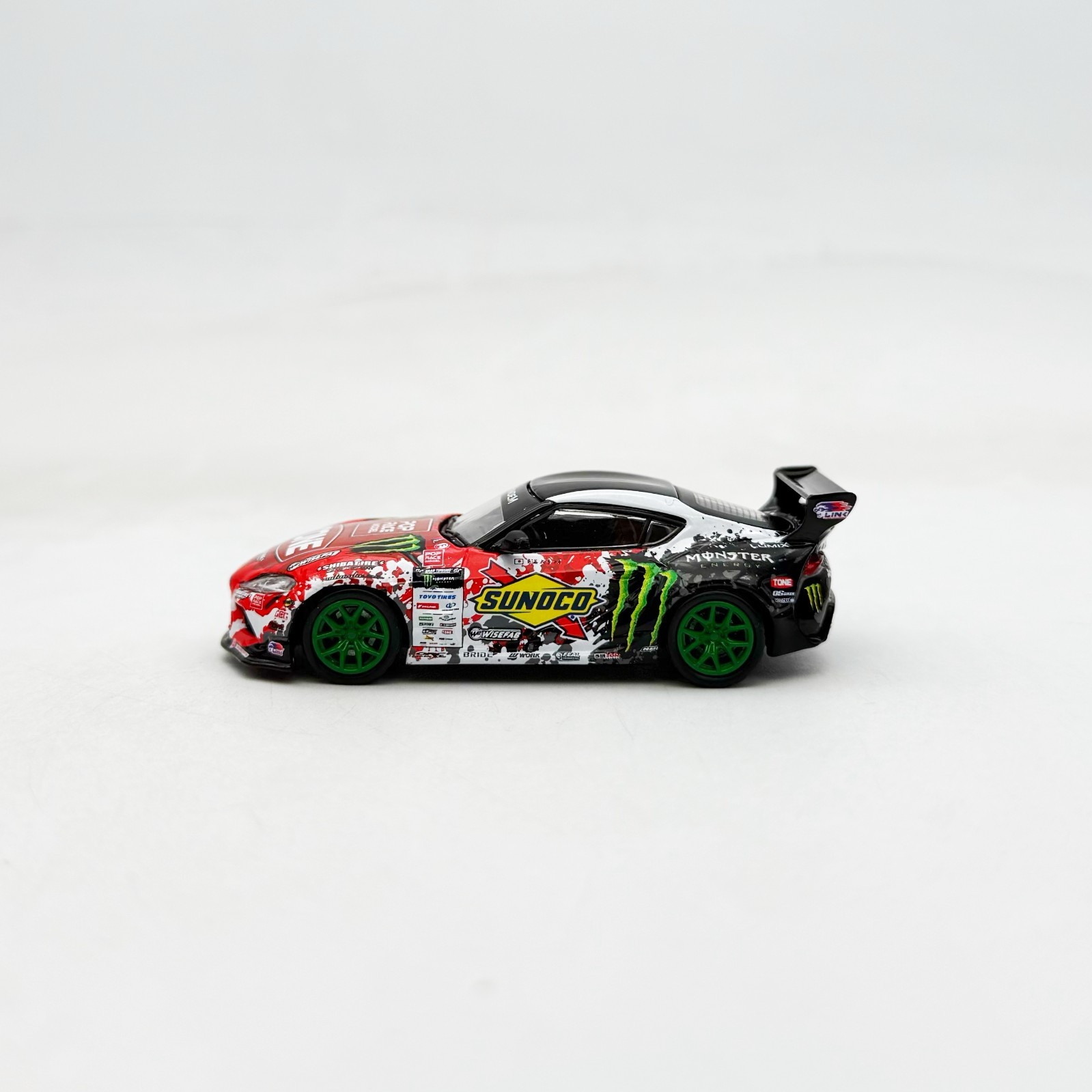 Pop Race 1:64 Pandem Toyota GR Supra D1GP 2024 Daigo Saito #180