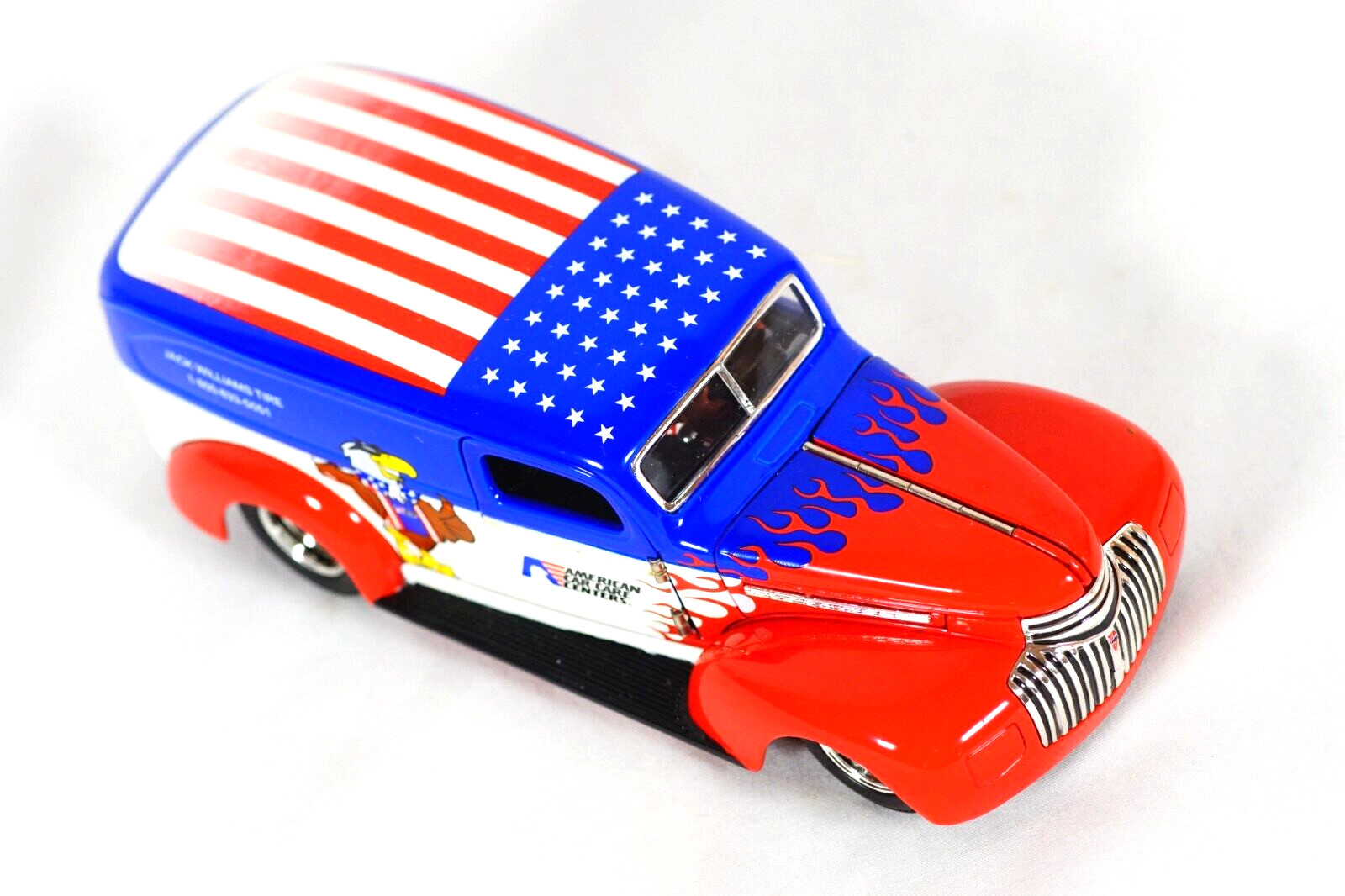 Liberty Classics 1941 Chevy Jack Williams Tires Patriotic Diecast Hot Rod RARE