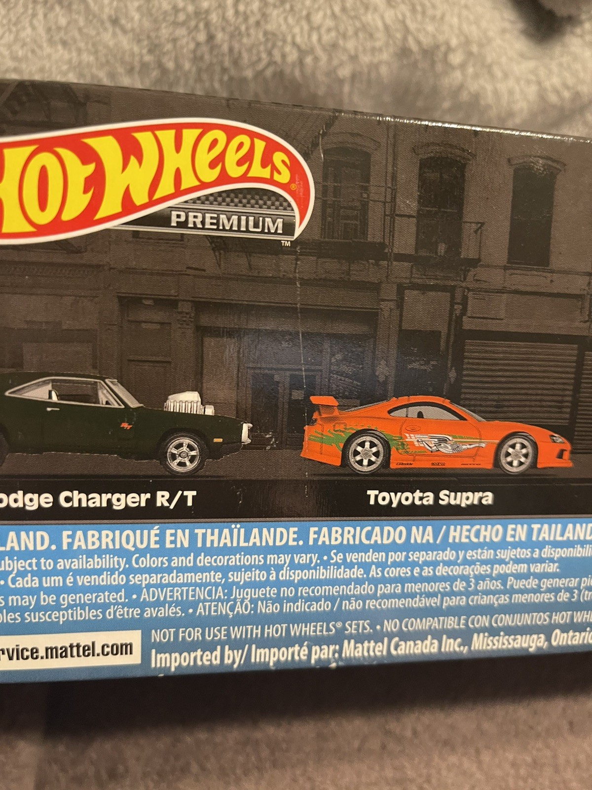2020 Hot Wheels Premium Fast & Furious 4 Piece Diorama Box Set NIB