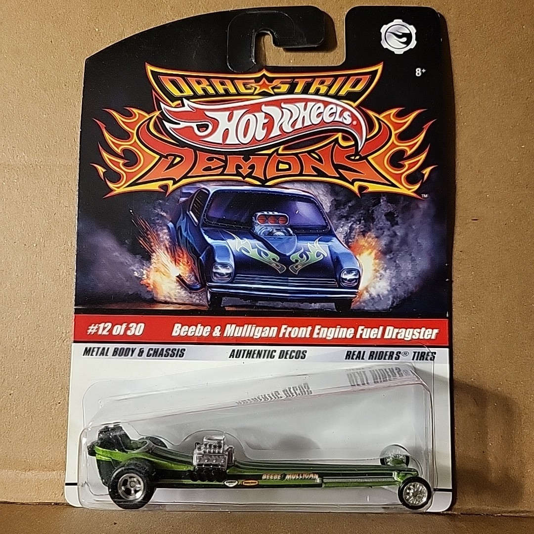 Hot Wheels Drag Strip Demons, #12 of 30, Beebe & Mulligan Front Engine Fuel Drag