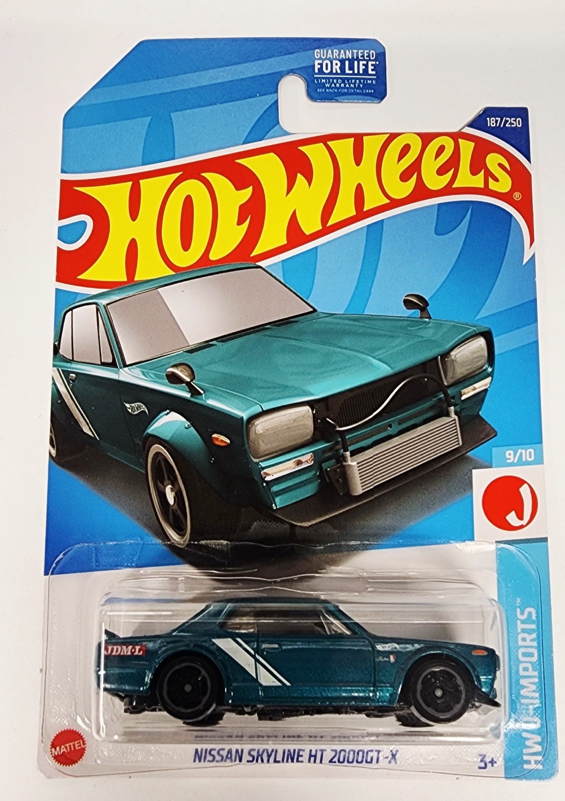 Hot Wheels 2022 HW J-Imports Nissan Skyline HT 2000GT-X Seafoam Green