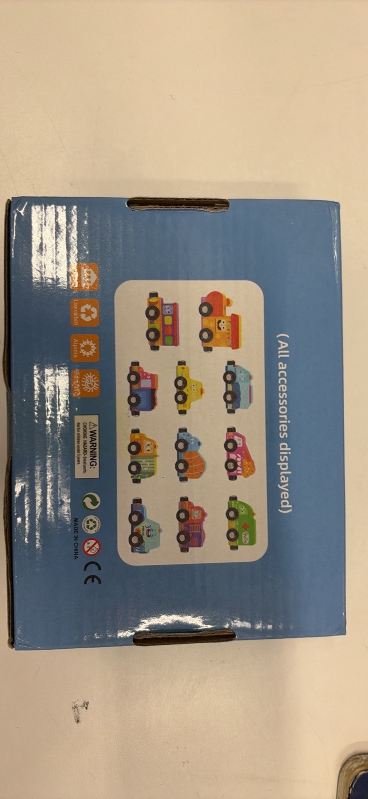 Magnetic Train Vehicle Set 11pcs, Multicolor, Ages 3+ (3-4 Years)