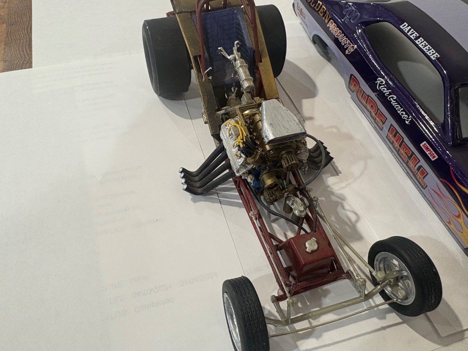 1/16 Pure Hell Funny Car Model