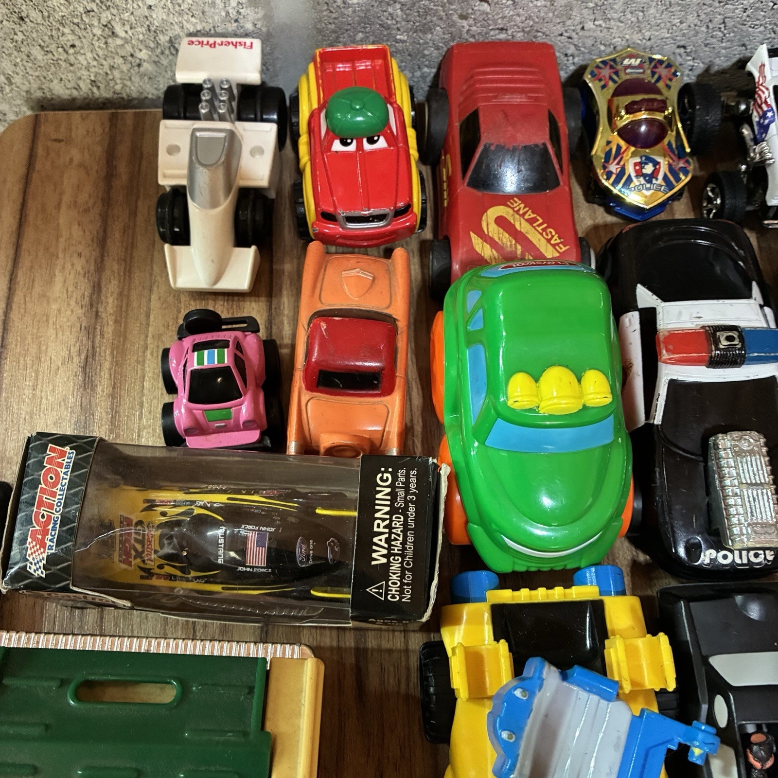 Toy Car Lot Including A Bunch Of Different Variety As Seen In Photos !!