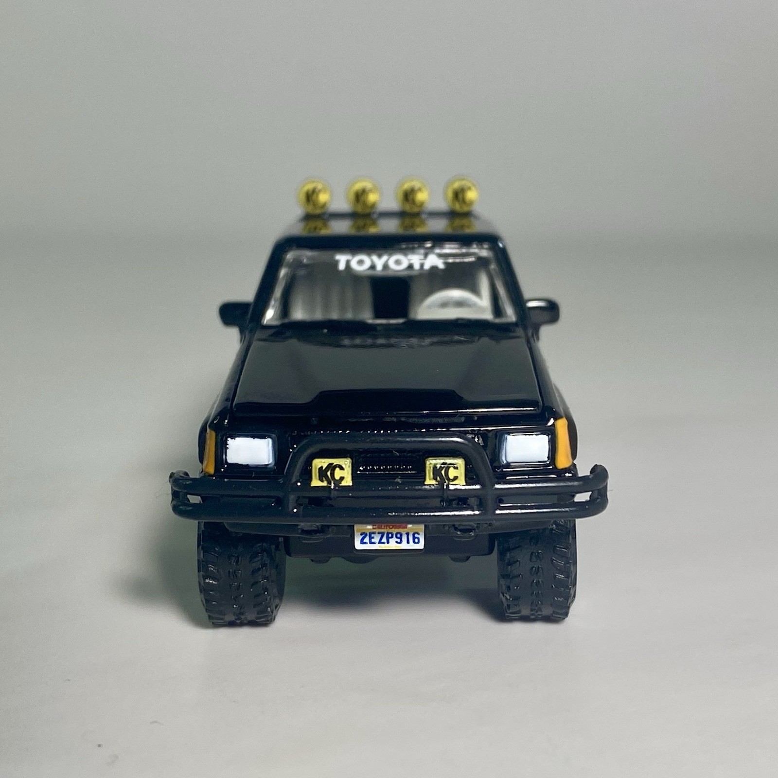 Johnny Lightning 1985 Toyota SR5 Pickup Back To The Future 1:64 Diecast Black