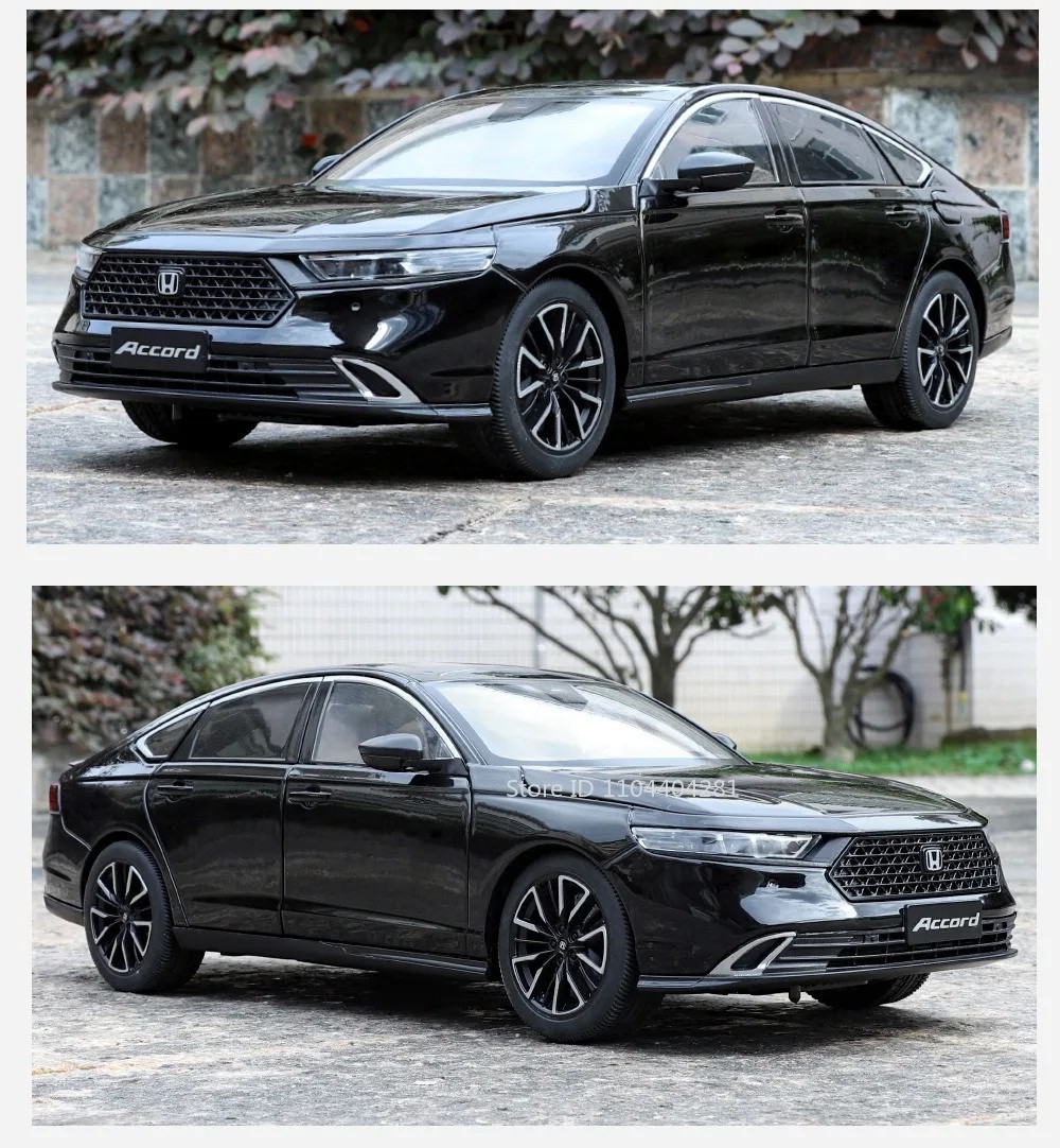 1:18 Honda Accord Sedan Diecast Model Collectible with Sound & Light Features