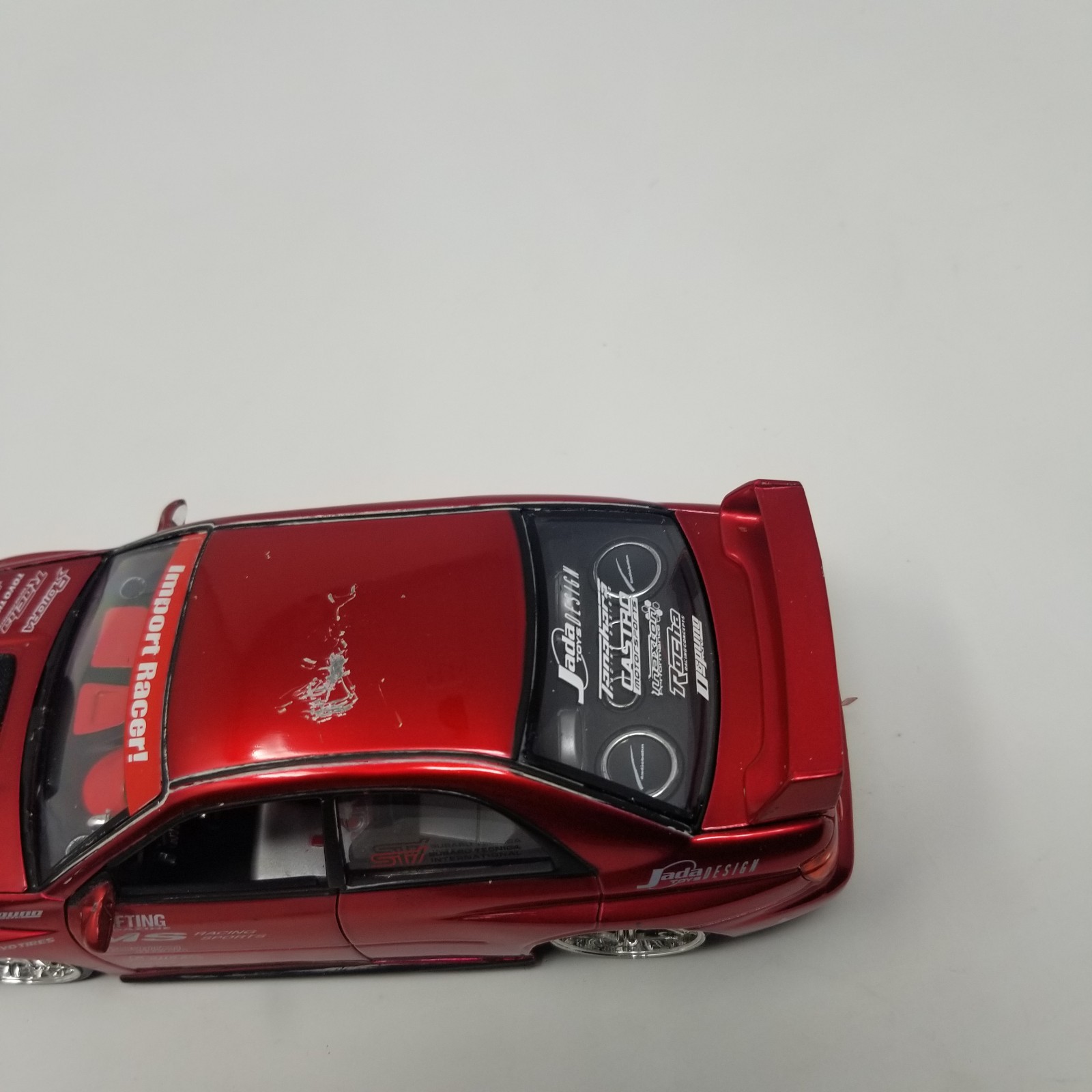 Jada Toys Import Racer 1:24 Scale Red Subaru Impreza WRX STi