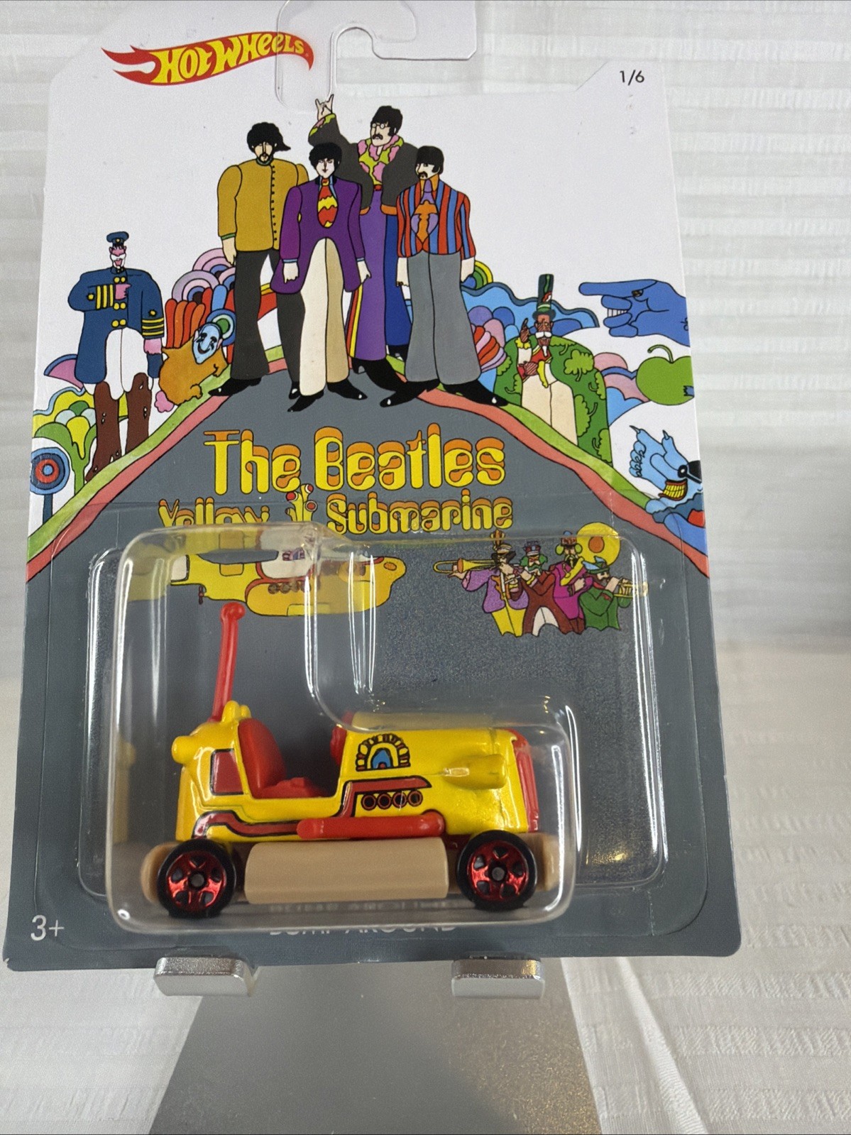 Hot Wheels 50th Anniversary The Beatles Yellow Submarine Full Set Of 6