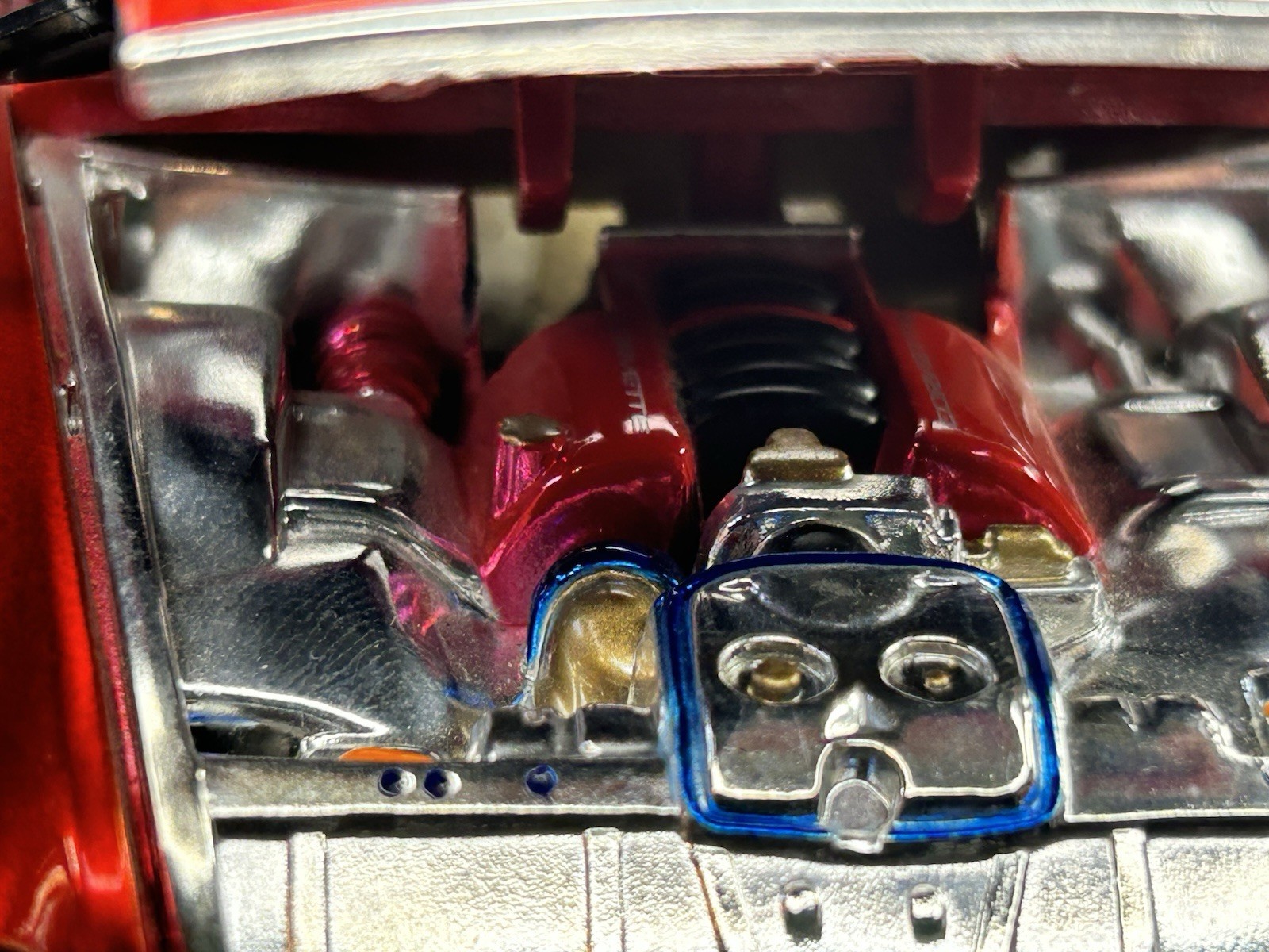 RARE Maisto 1955 Chevrolet Bel Air Nomad Pro Rodz Metallic Red 1:18 Die Cast