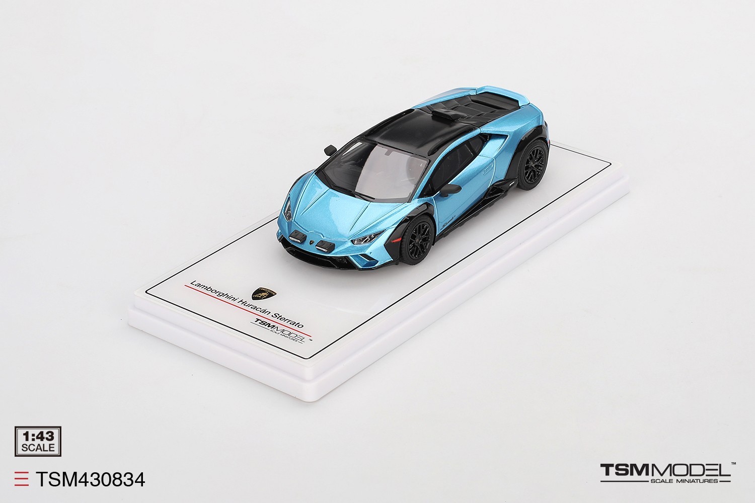 TSM430834 TSM-Model: 1/43 Lamborghini Huracán Sterrato Blue “Blu Aegir” 2023