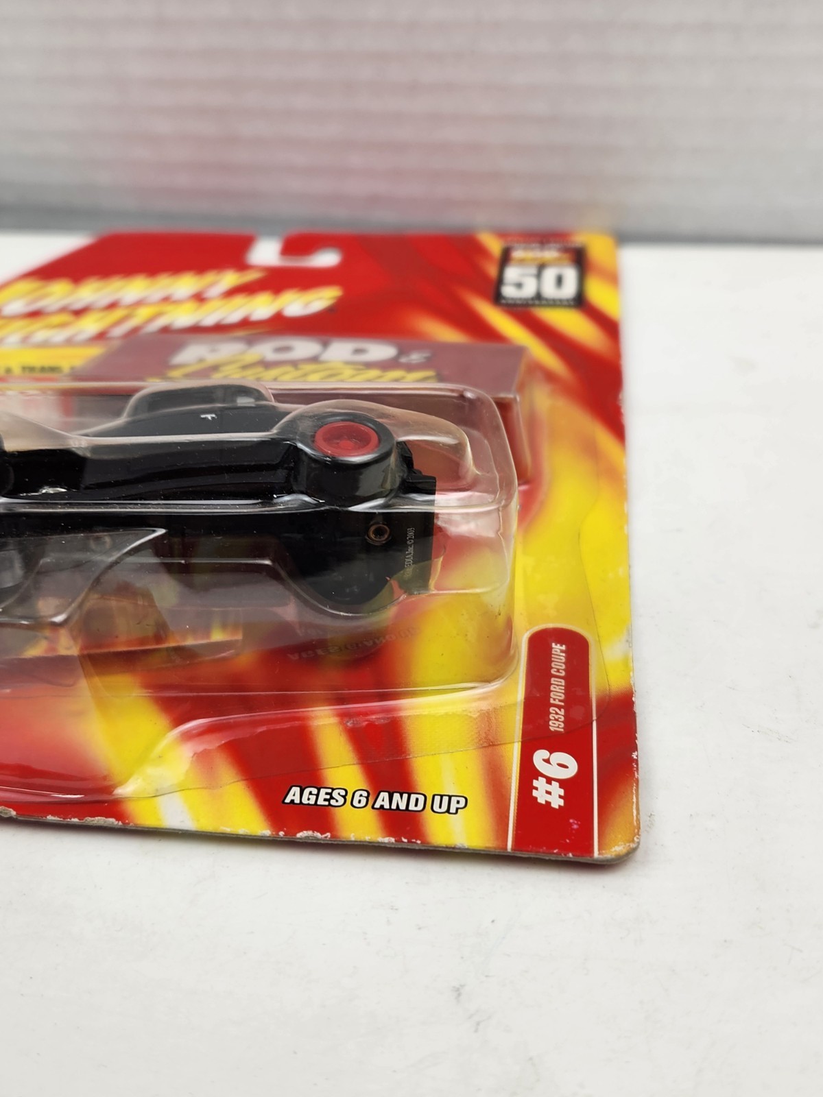Johnny Lightning 1932 Ford Coupe Rod & Custom Diecast 1:64 Black Vtg 2003