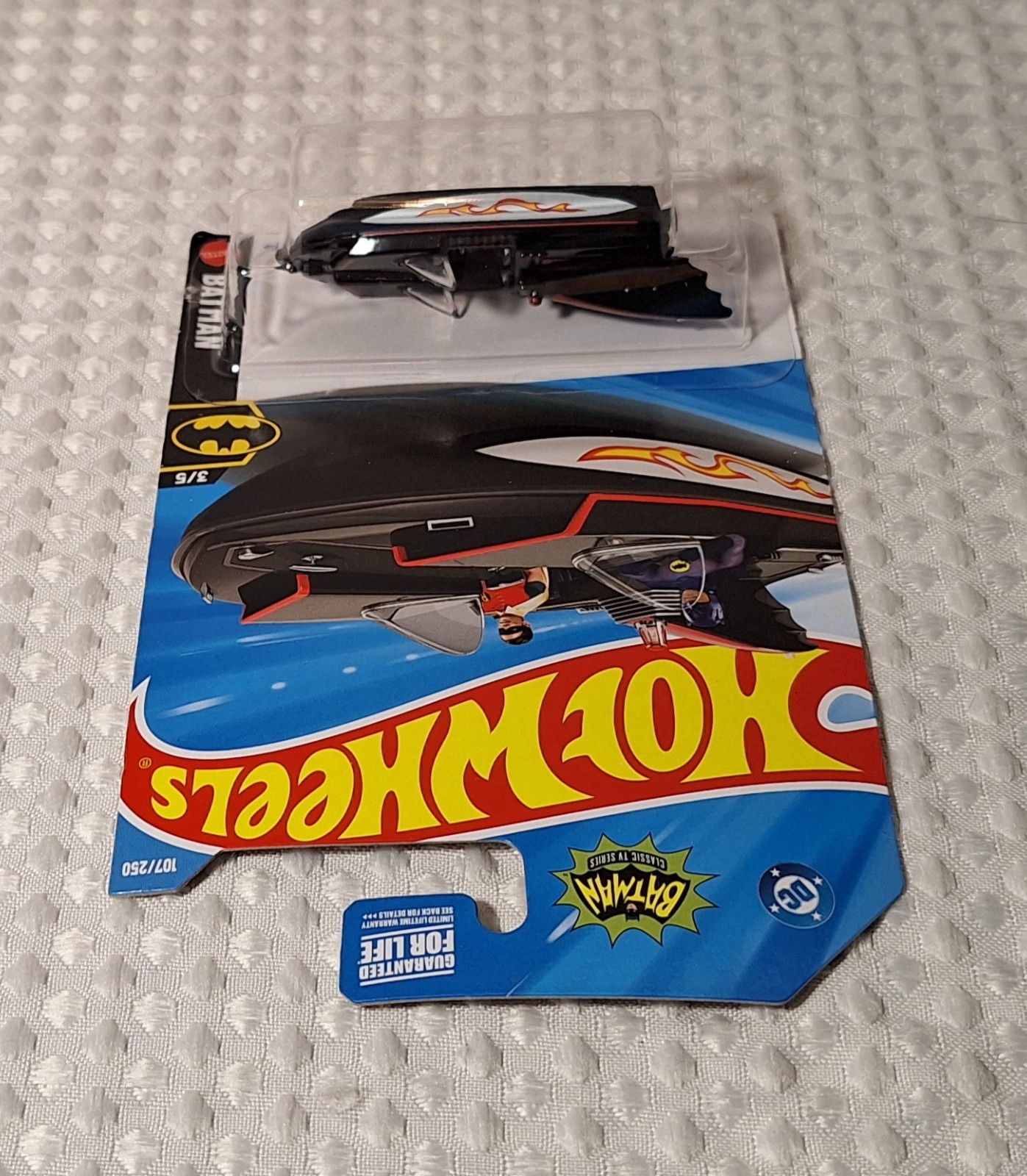 2026 Hot Wheels HW Batman Classic TV Series 1966 Bat Boat 107/250 Black