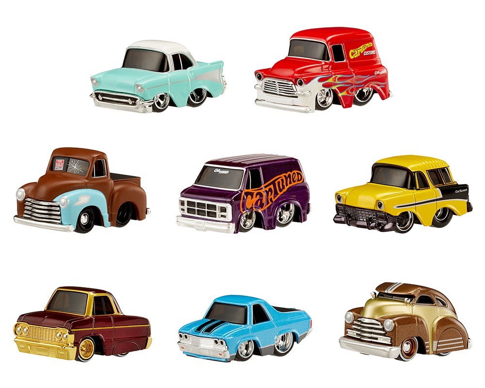 2025 CarTuned 1:64 Series 4 Mainline Assortment 8 Car Set, 592631-XX3 Seal Case