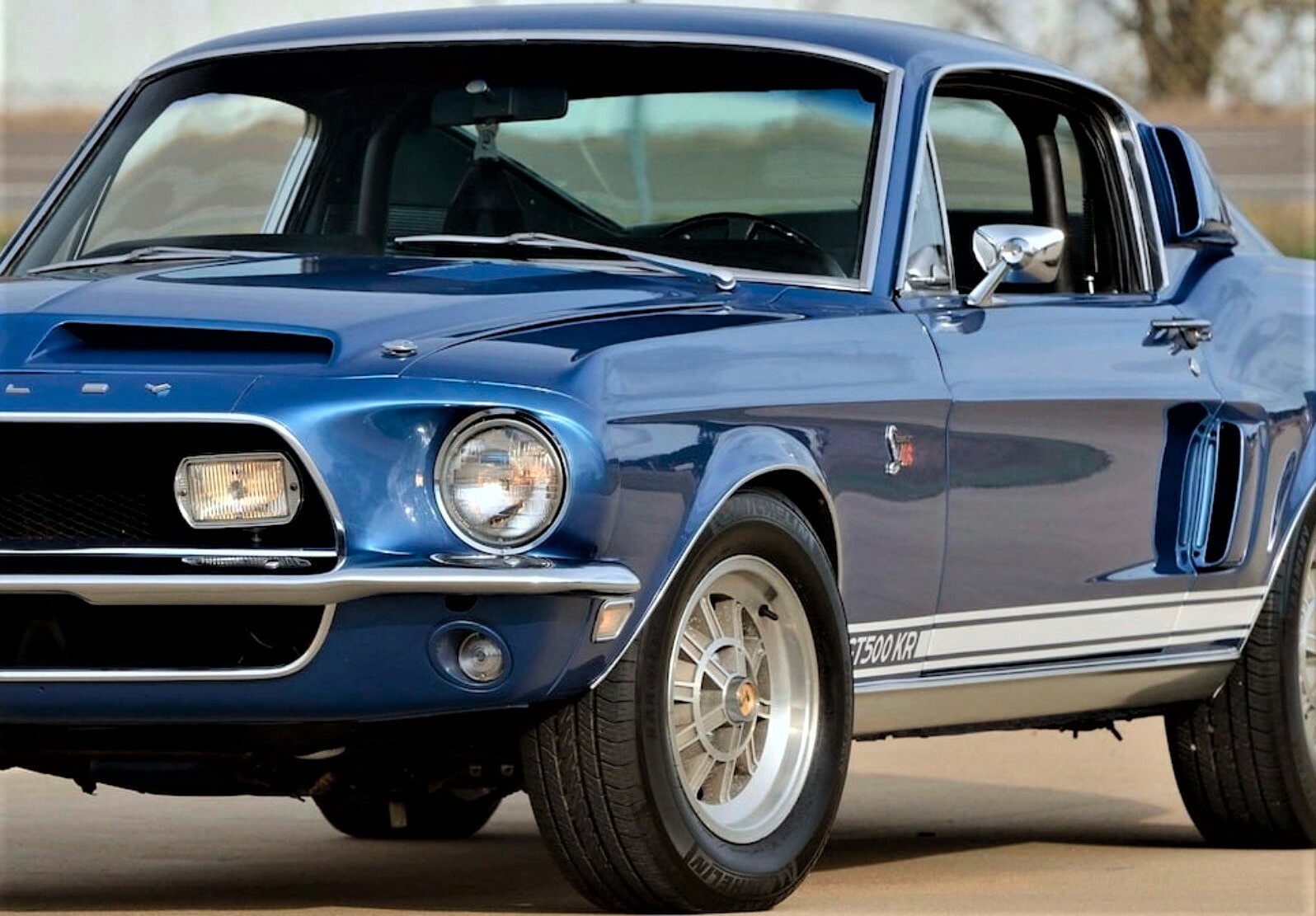 Ford Mustang GT Classic Vintage Built Metal Model Concept Hot Rod Race Promo Car