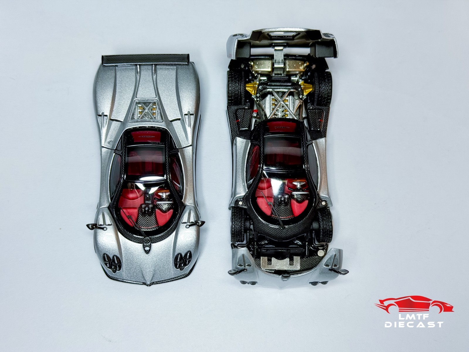 Almost Real 1:64 Pagani Zonda F Grigio Mercurio 2005