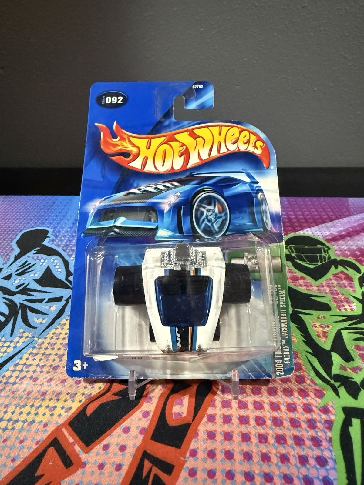 Hot Wheels 2004 First Editions FATBAX JACKNABBIT SPECIAL 92/100 Car Fat Wheel