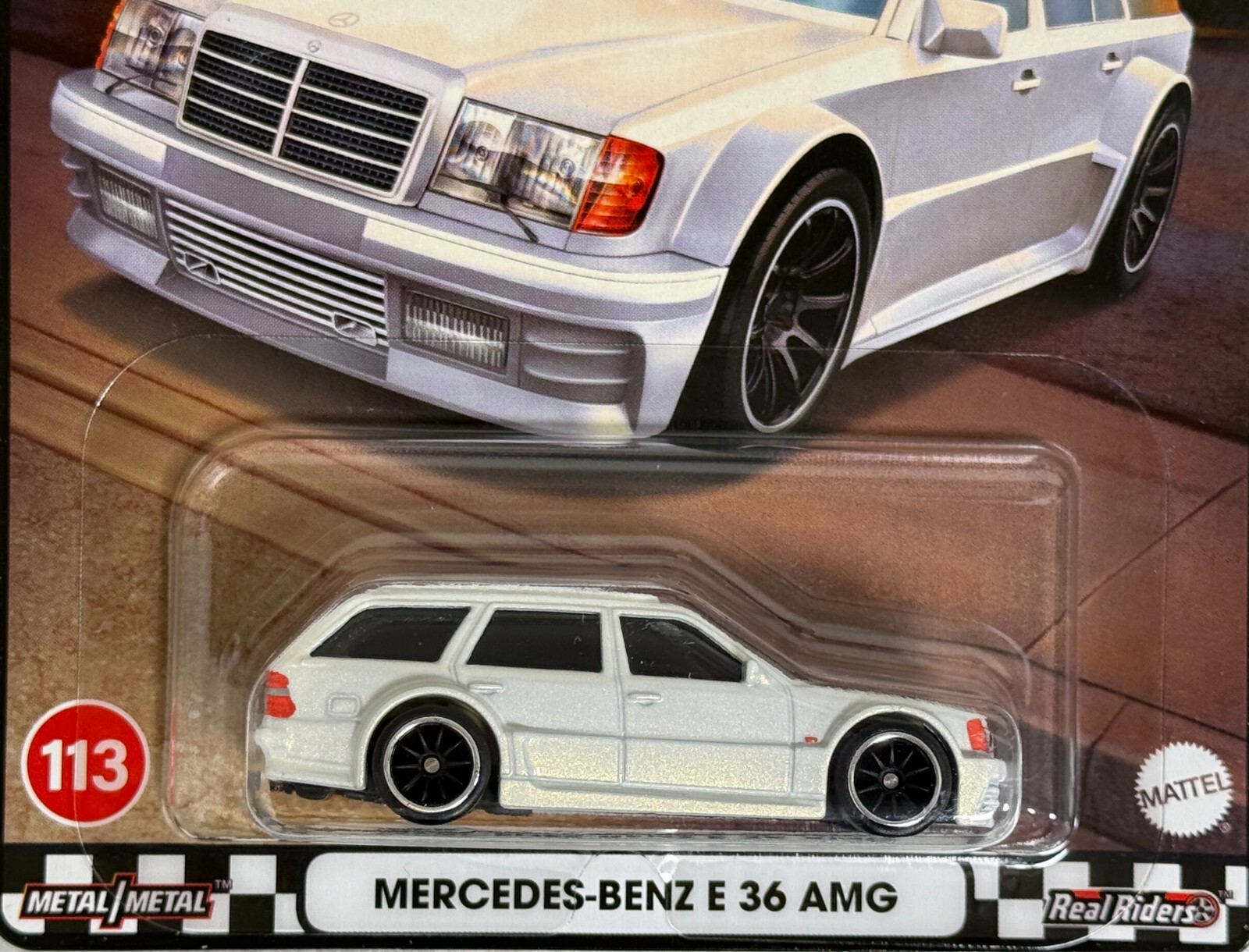 2024 Hot Wheels Boulevard #113 Mercedes-Benz E 36 AMG ,Free shipping &protector