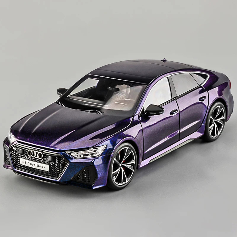 1:18 Audi RS7 Sportback Alloy Diecast Model Car Collectible Miniature Toy Birthd