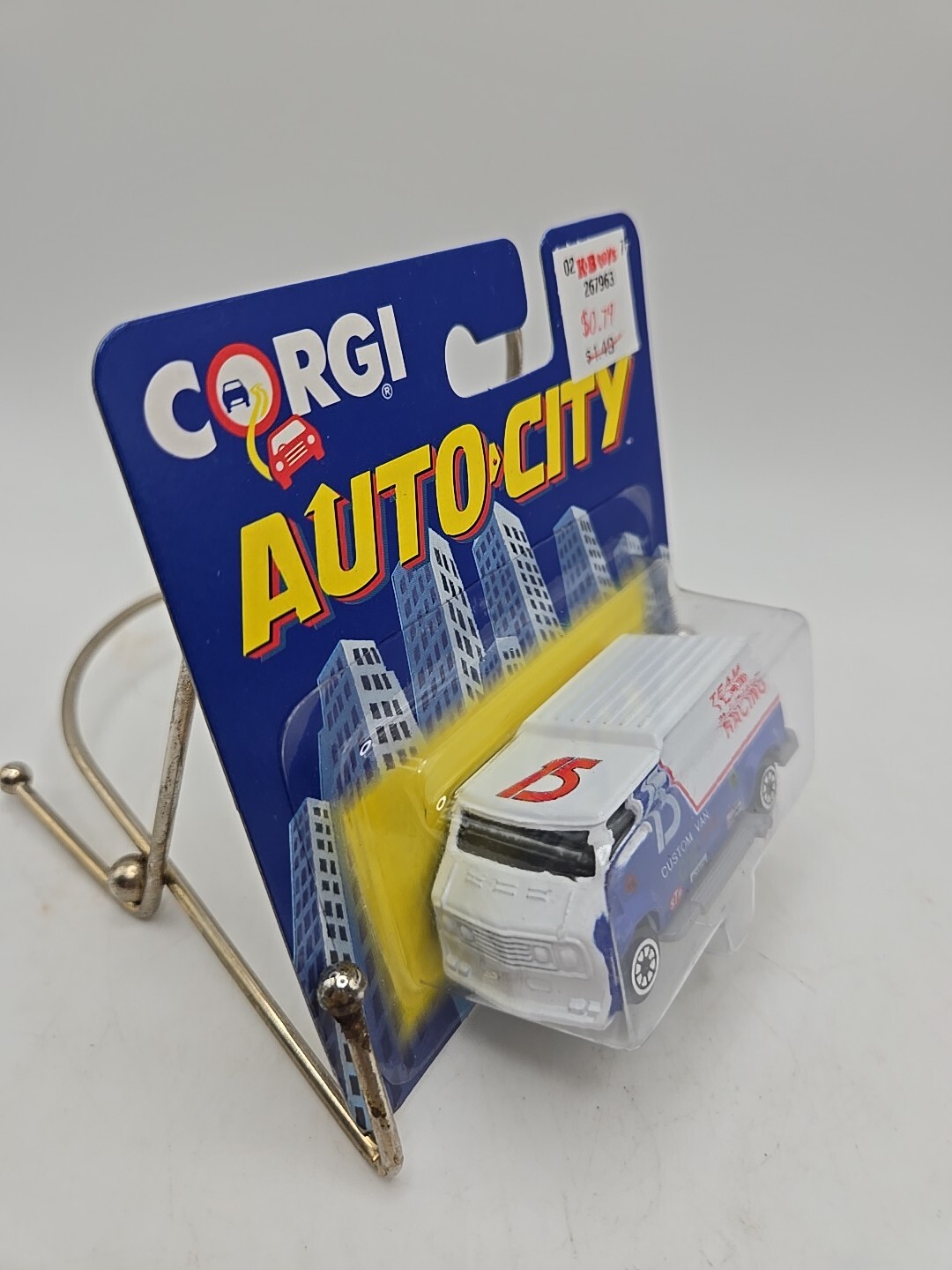 Corgi By Mattel- Hot Rod Custom Van – Team Racing (1994 Corgi Auto City)