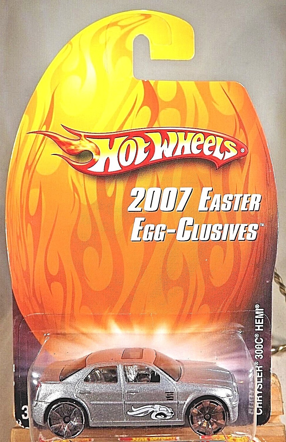 2007 Hot Wheels Easter Egg-Clusives CHRYSLER 300C HEMI Silver w/Bling Spokes