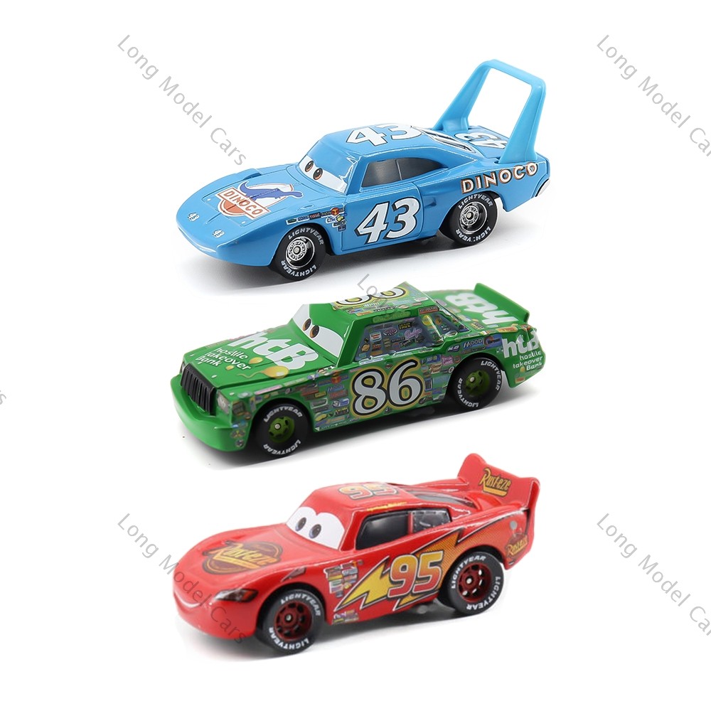 Disney Pixar Cars Movie Lightning DJ Wingo Miss Fritter DieCast Model Gift Loose