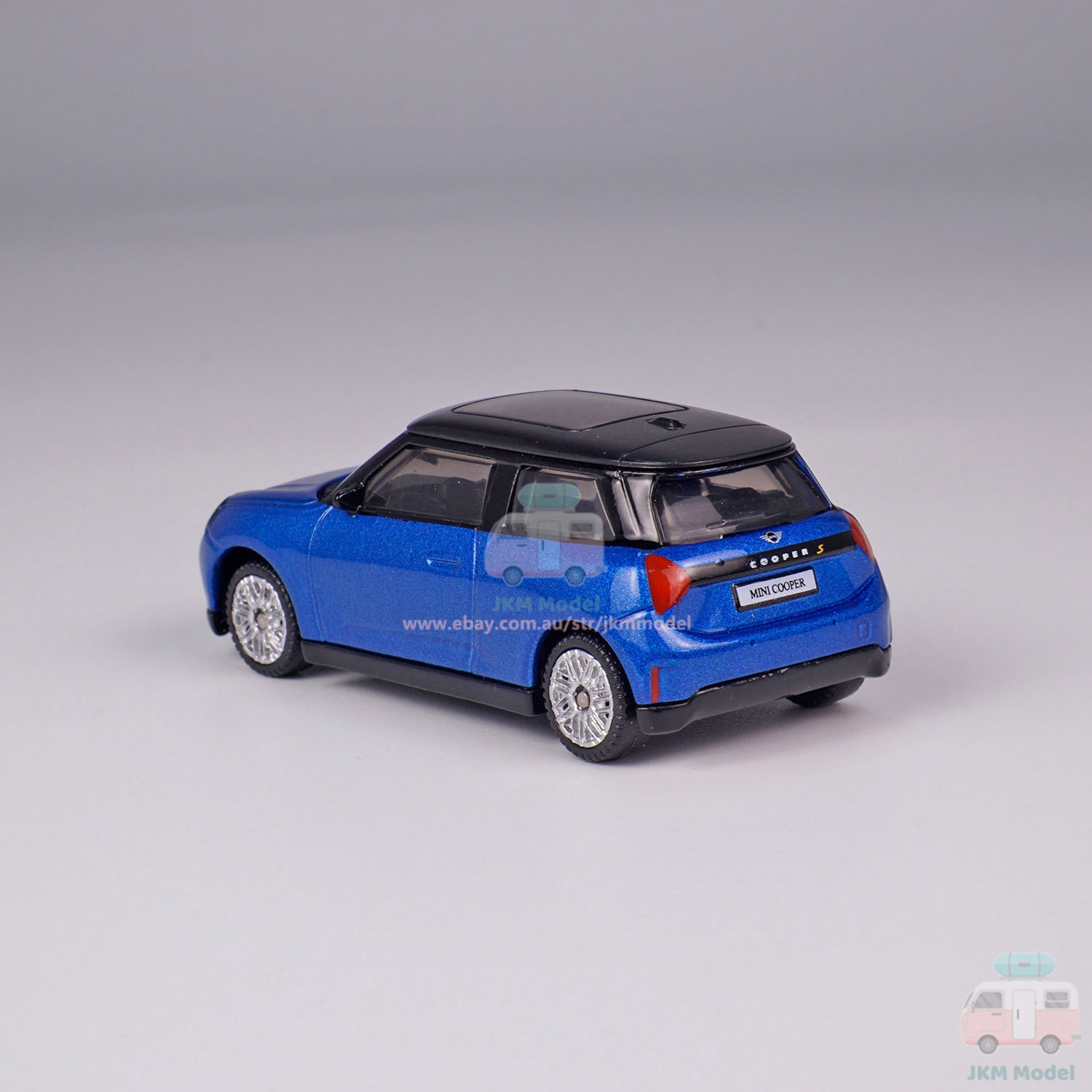 1:64 Mini Cooper S Model Car Alloy Diecast Toy Vehicle Collection Kid Gift Blue