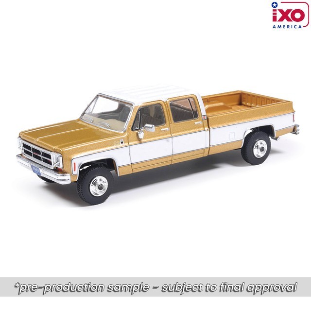 2026 IXO America 1:64 Yuba Gold 1975 GMC SIERRA CLASSIC Pickup Truck #IA64012