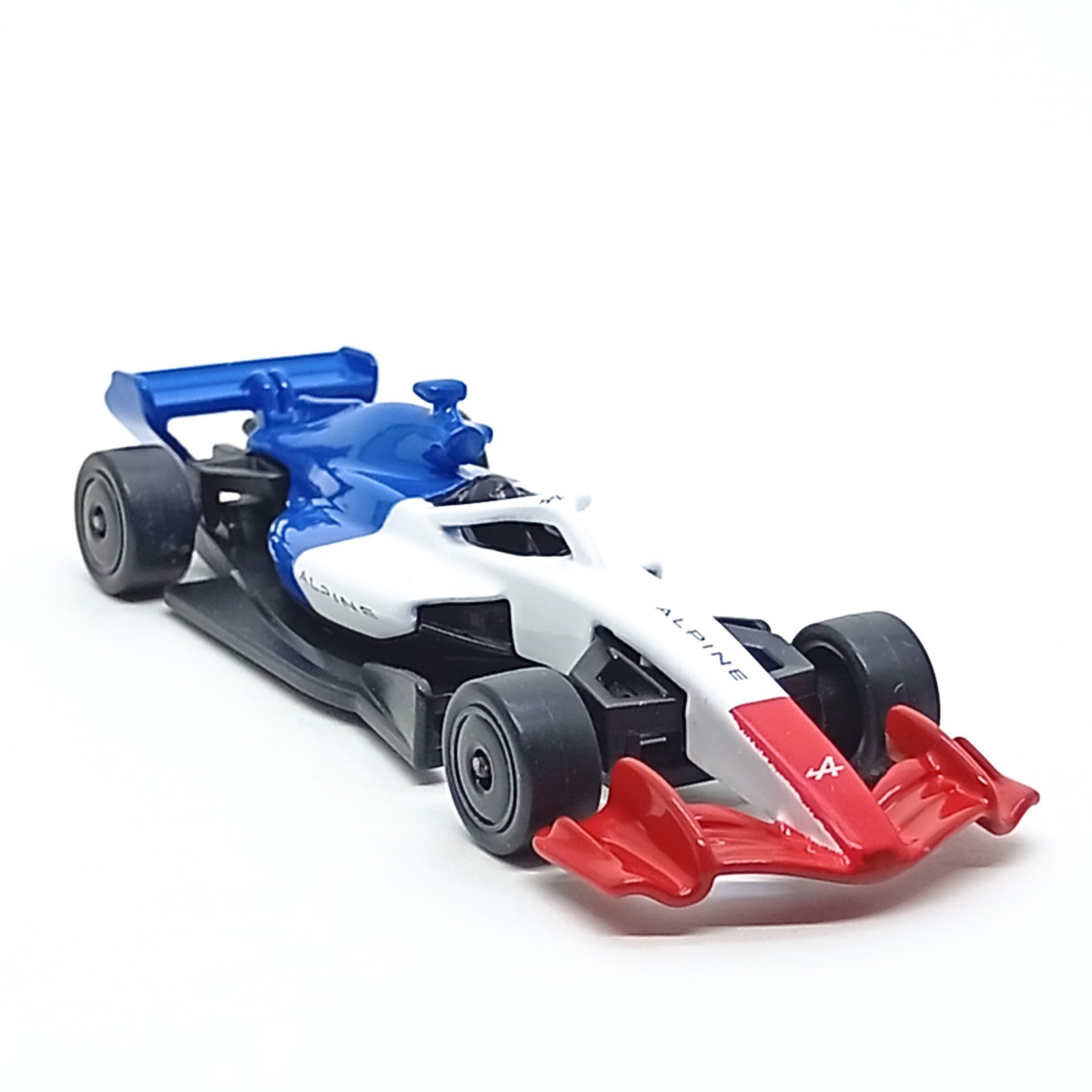 Majorette Renault Alpine Formula Race Car White / Red / Blue 1:64 3″ no Package
