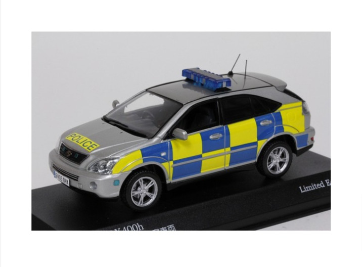 MONOX 1/43 LEXUS RX400h United Kingdom Police Dep. Car Limited model
